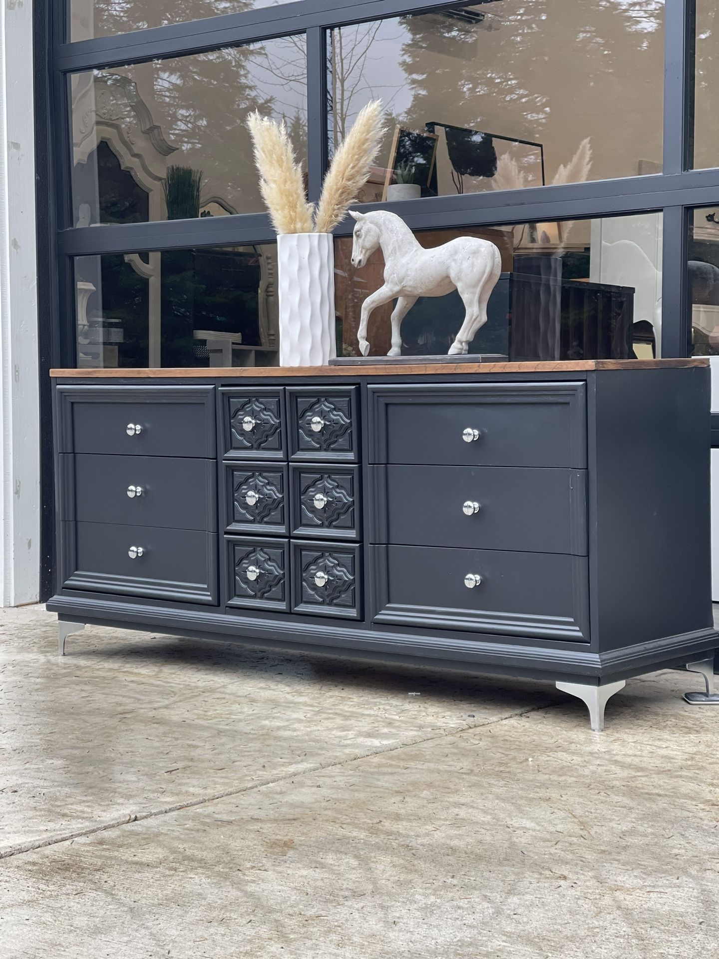 Modern Black Dresser