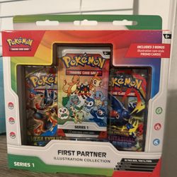 Pokemon First Partner Illustration Collection Series 1
