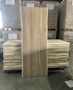 Acacia Live Edge Butcher Block 6' x 25" x 1.5" Countertop