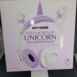 LED Light-up Unicirn Headphones