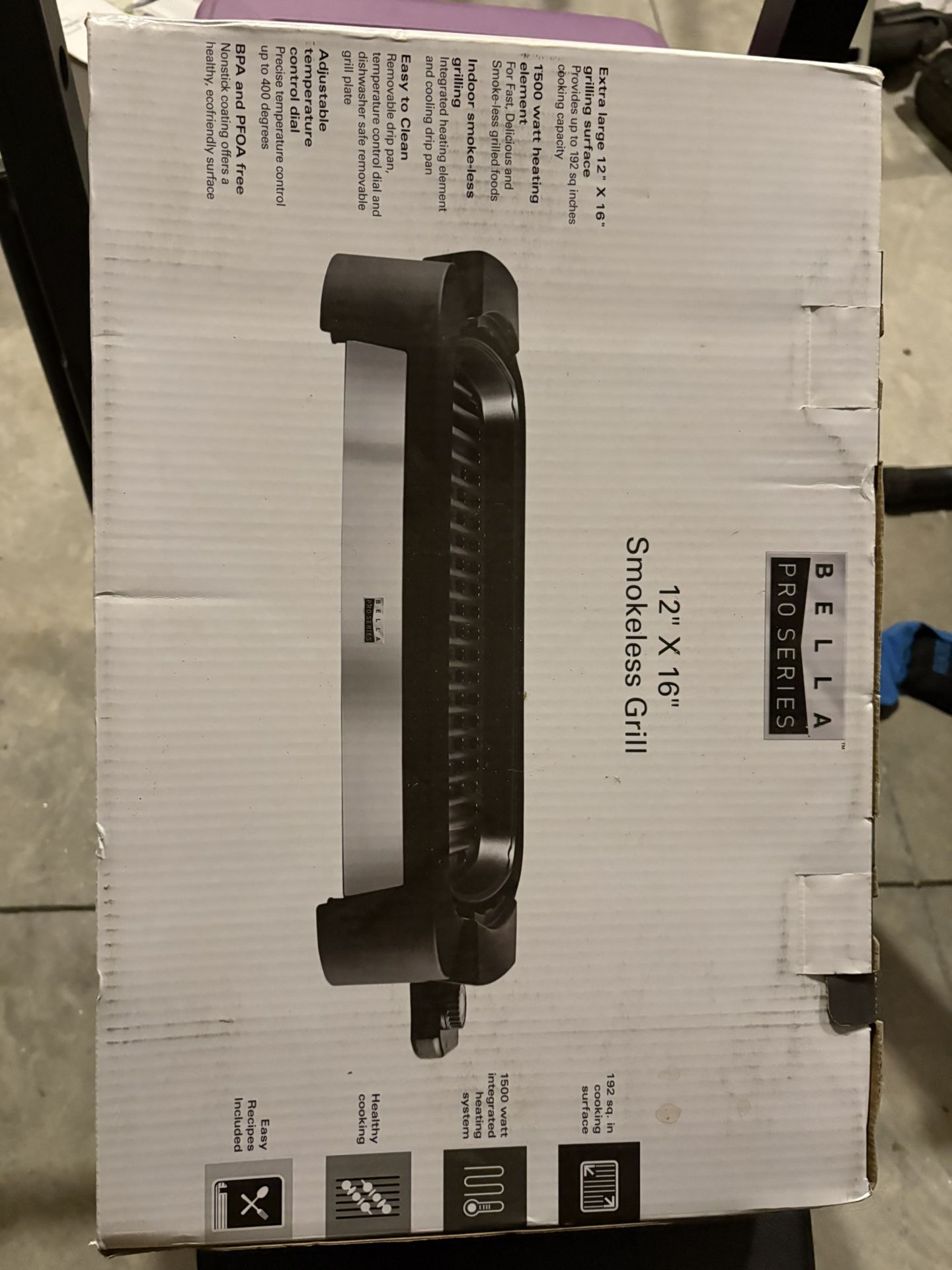 Bella Pro Series Smokeless Grill