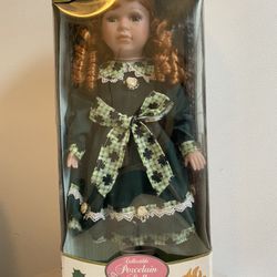 Collectible Porcelain Doll With Box