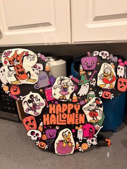 Disney Halloween decor