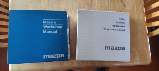 Mazda B3000 Shop Manuals