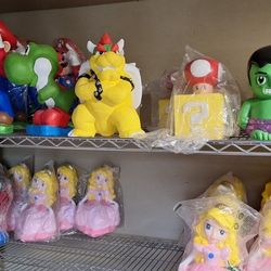 Piggy Banks Disney Characters Money Box Alcansias Center Pieces Party Decorations. 