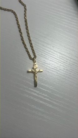 14k Jesus christ pendant