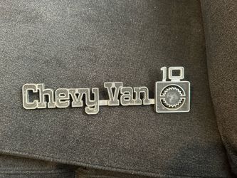 Chevy Van 10 Fender Emblem