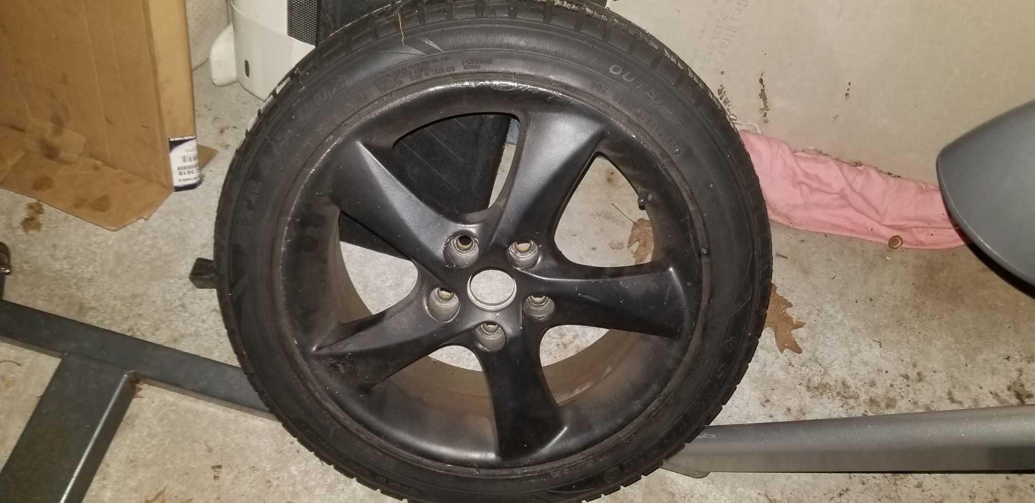 4 mazda 6 rims and tire,