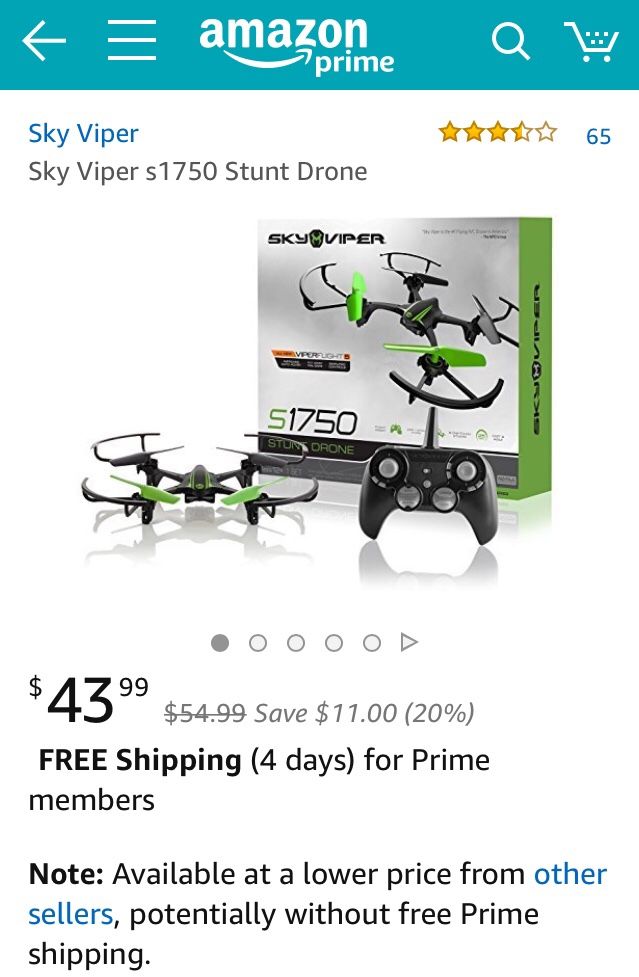 Sky Viper S1750 Stunt Drone for Sale in Concord CA OfferUp