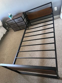 2 bed frames and 1 mattress $250