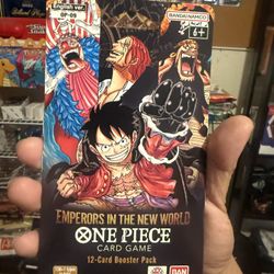 One piece emperors in the new world booster pack