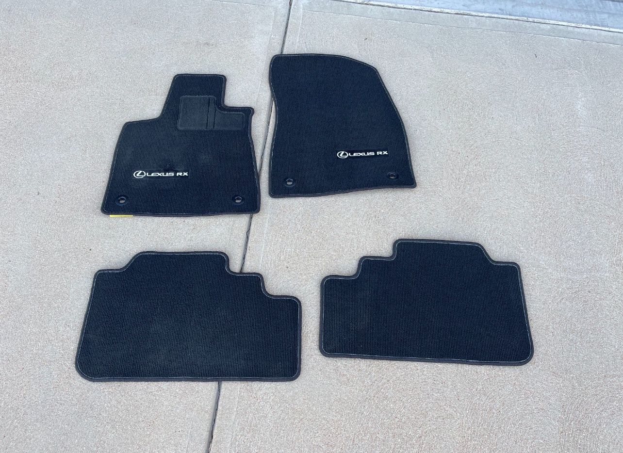 2018-2021 Lexus RX 350 Floor Mats OEM Factory