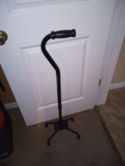 Quad Cane With Adjustable Legs (Brand New)