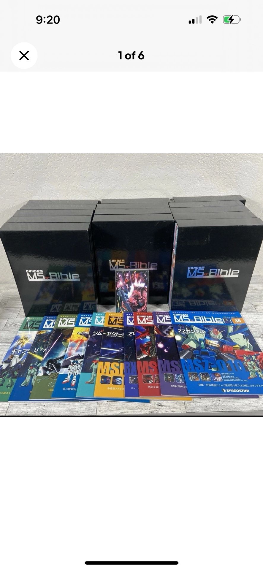 The Mobile Suit Gundam MS Bible Set 151 Volumes by DeAgostini