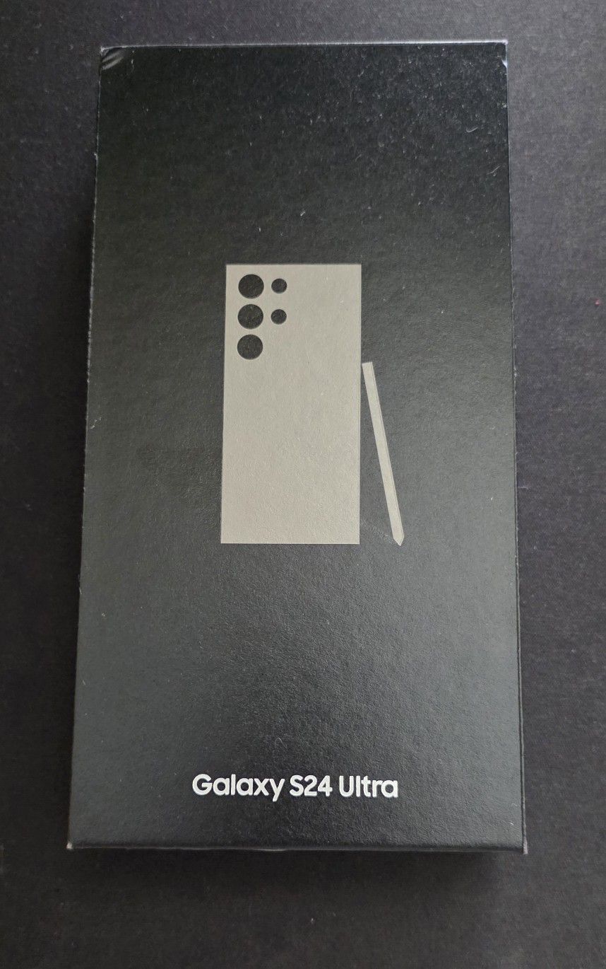 Samsung Galaxy S24 Ultra Empty Box