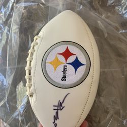 Antonio Brown Signed Football