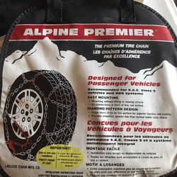 (NEW)- Alpine Premium Tire Chains 