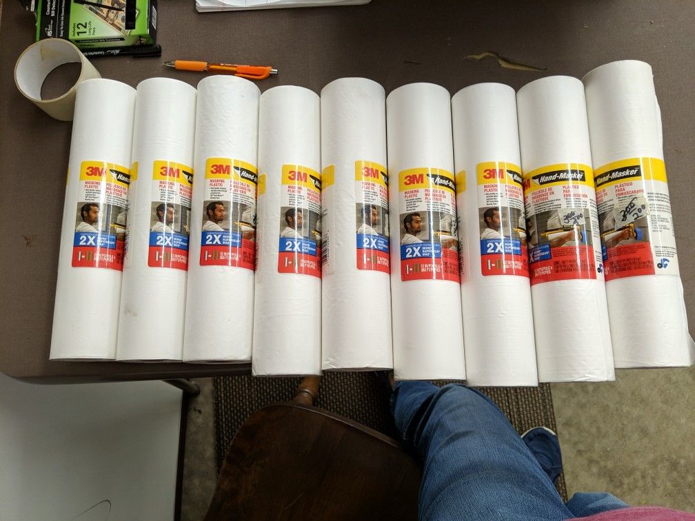 3m Masking Plastic