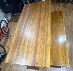 Wooden Table +  Bench