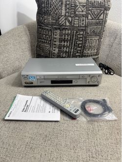 Sony SLV-N700 VCR Player VHS Recorder with Remote Tested & Working