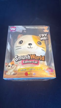 NEW smush world Calico cat unopened