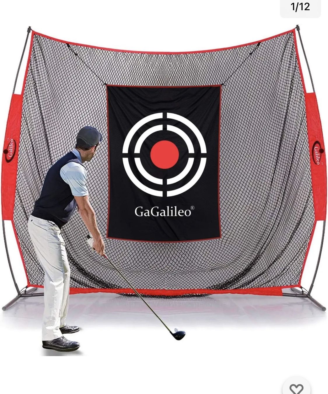 Golf Nets Golf Practice Net Golf Hitting Nets with Target and Carry Bag (different sizes see my description)