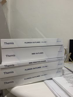 Themis Florida Bar Prep Books (full set)