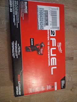 Milwaukee M12 fuel surge impact drill kit