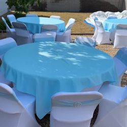 Round Table Cloth Chair Covers