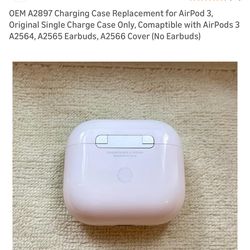 Earpods Charging. Case