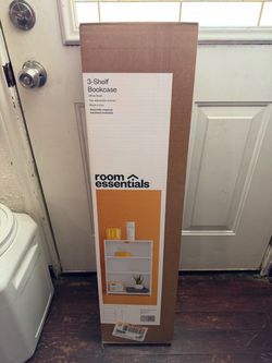 3 Shelf bookshelf — NEW IN BOX