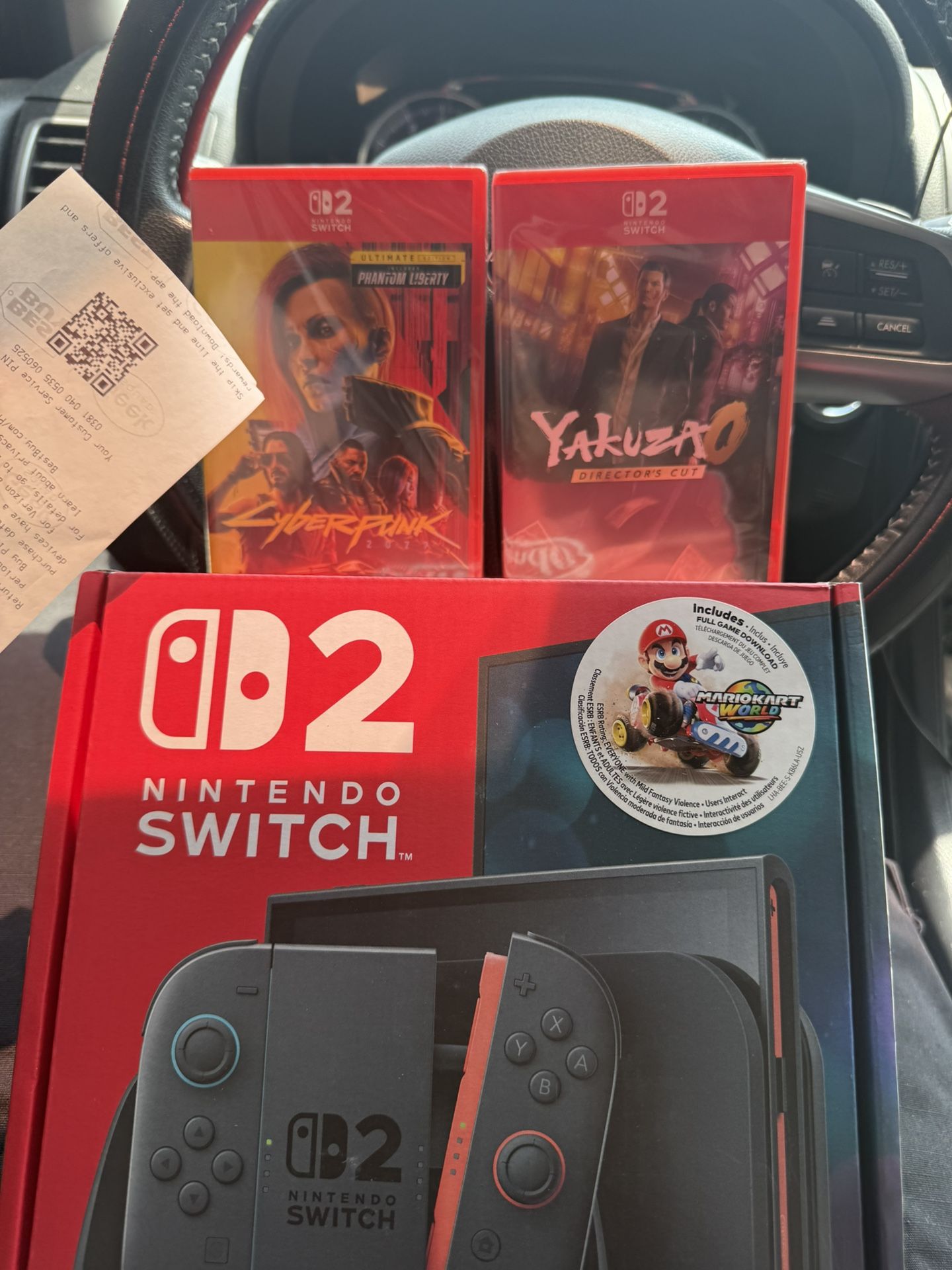 Brand New Nintendo switch 2 With 3 games BRAND NEW (Accepting offers)
