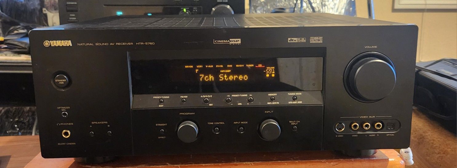Yamaha HTR-5760 7.1-Channel Digital Home Theater Receiver