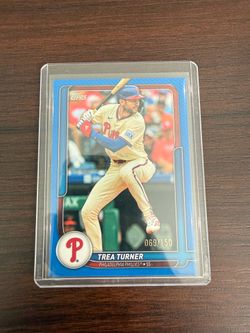 Trea Turner Topps 69/150 Flagship Collection