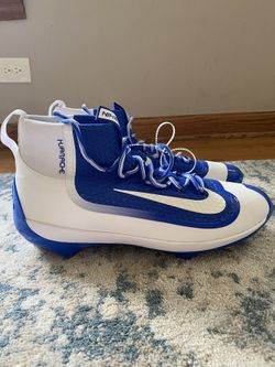 Air Huarache 2K Filth Elite Mid Metal Blue And White Size 11 Brand New