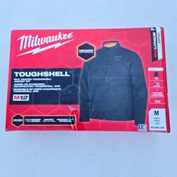 Milwaukee 12V Heated Jacket KIT with 2ah Battery Top off power supply and charger Size M