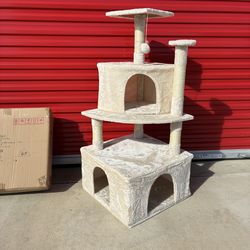 Brand New 47’ Cat Tree Beige Half Off Sale!!!!