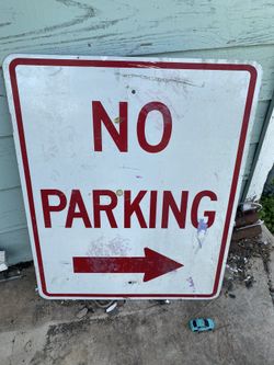 No Parking Sign