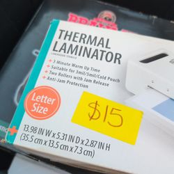 Thermal Laminator For Sale !