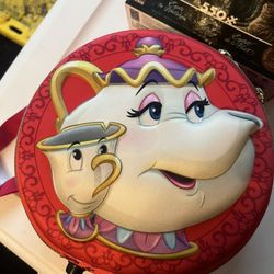 2016 Disney Store Mrs Potts Chip 3D Lunchbag
