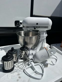KitchenAid Classic Stand Mixer With Bowl & Multiple Attachments