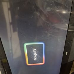 65 Inch Tv W Remote N Google Tv,  Can Deliver For Xtra $5