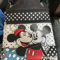 Mickey Mouse & Mini mouse Ruz crossbody bag/purse Disney