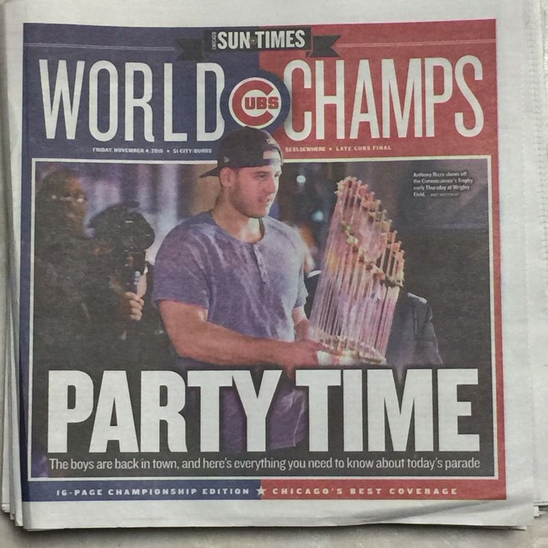 Cubs Sun Times