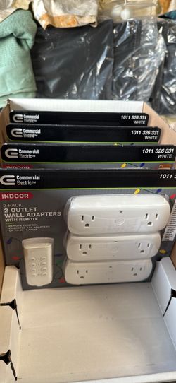 3 Outlet Plug with Remote