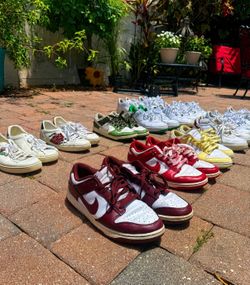Sneaker Collection – Nike Dunks, AF1 & Designer Shoes