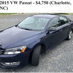 2015 Volkswagen Passat