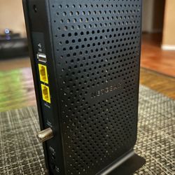 Router Modem Combo NETGEAR C3700 WiFi 3.0 N600 Black
