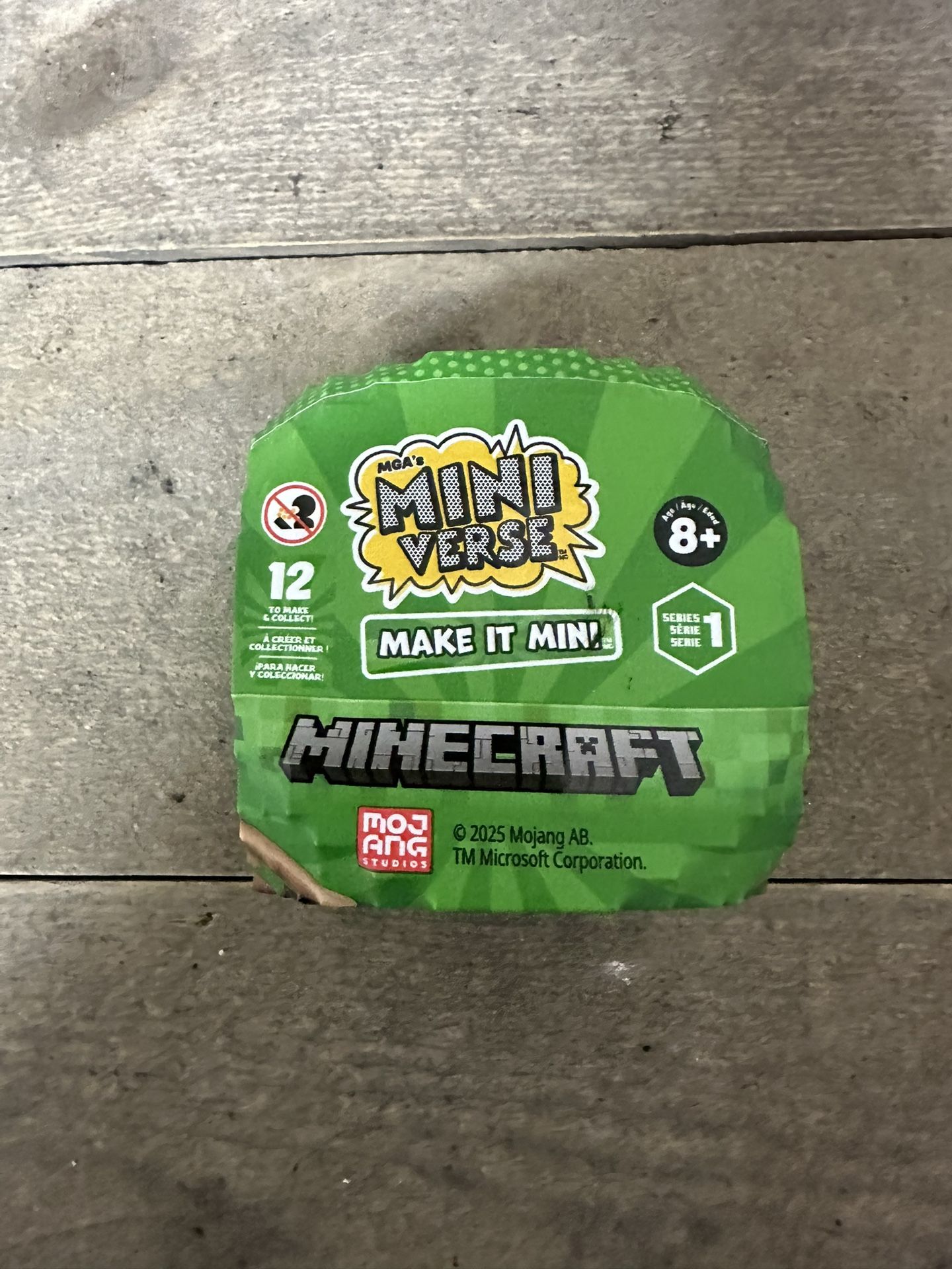 MGA Miniverse Make It Mini Minecraft BRAND NEW!