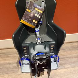 Rear-Mounted Bicycle Child Carrier